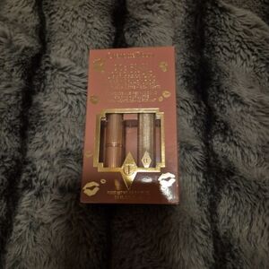 CHARLOTTE TILBURY 90'S PINK ROSE GLOSS AND ROSE LIPSTICK DUO